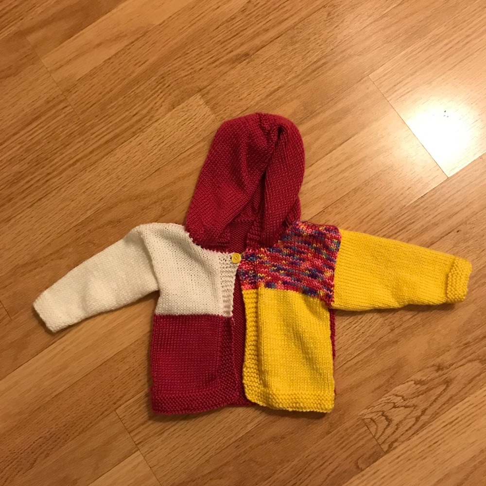 Handmade baby sweater, never worn